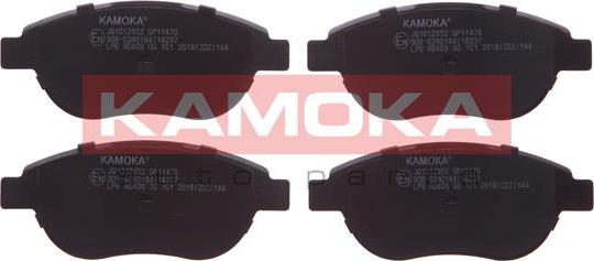 Kamoka JQ1012952 - Тормозные колодки, дисковые, комплект parts5.com