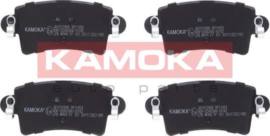 Kamoka JQ1012906 - Тормозные колодки, дисковые, комплект parts5.com