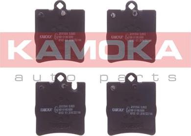 Kamoka JQ1012644 - Тормозные колодки, дисковые, комплект parts5.com