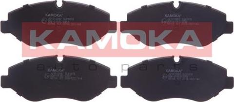 Kamoka JQ1012087 - Тормозные колодки, дисковые, комплект parts5.com