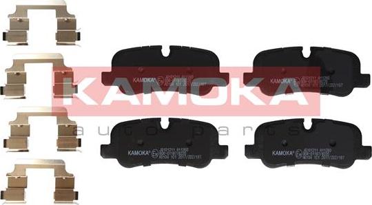 Kamoka JQ101211 - Тормозные колодки, дисковые, комплект parts5.com