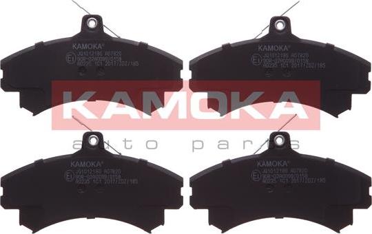 Kamoka JQ1012186 - Тормозные колодки, дисковые, комплект parts5.com