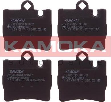 Kamoka JQ1012854 - Тормозные колодки, дисковые, комплект parts5.com