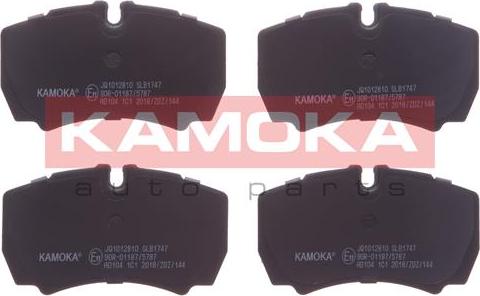 Kamoka JQ1012810 - Тормозные колодки, дисковые, комплект parts5.com