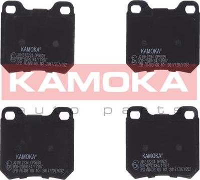 Kamoka JQ1012234 - Тормозные колодки, дисковые, комплект parts5.com