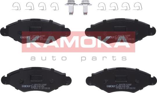 Kamoka JQ1012756 - Тормозные колодки, дисковые, комплект parts5.com