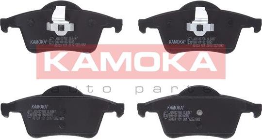 Kamoka JQ1012766 - Тормозные колодки, дисковые, комплект parts5.com