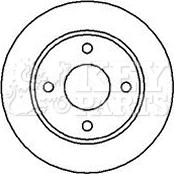 Febi Bilstein 10518 - Тормозной диск parts5.com