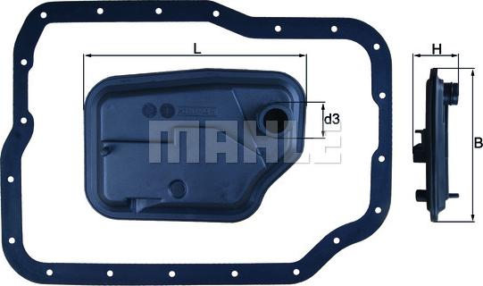 KNECHT HX 149D - Гидрофильтр, автоматическая коробка передач parts5.com