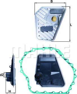 KNECHT HX 168D - Гидрофильтр, автоматическая коробка передач parts5.com