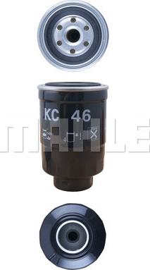 KNECHT KC 46 - Топливный фильтр parts5.com