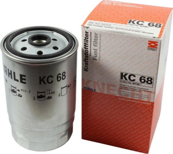 KNECHT KC 68 - Топливный фильтр parts5.com