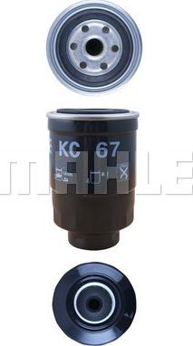 KNECHT KC 67 - Топливный фильтр parts5.com