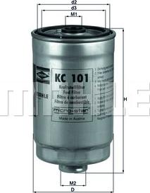 KNECHT KC 101 - Топливный фильтр parts5.com