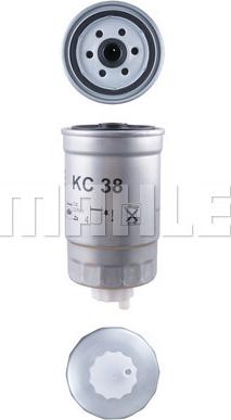 KNECHT KC 38 - Топливный фильтр parts5.com