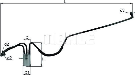 KNECHT KL 553 - Топливный фильтр parts5.com