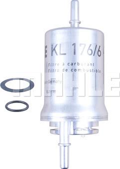 KNECHT KL 176/6D - Топливный фильтр parts5.com