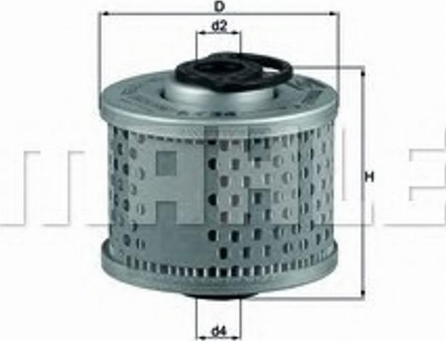 KNECHT KX 34 - Топливный фильтр parts5.com