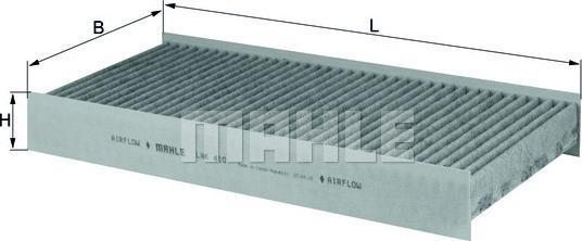 KNECHT LAK 410 - Фильтр воздуха в салоне parts5.com