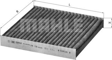 KNECHT LAK 136 - Фильтр воздуха в салоне parts5.com