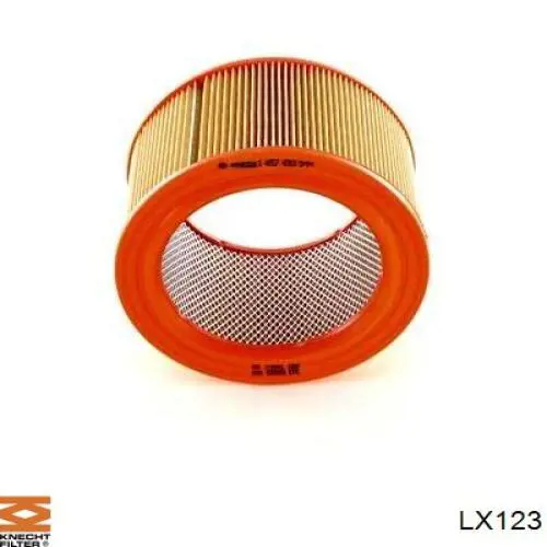 KNECHT LX 123 - Воздушный фильтр parts5.com