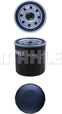 KNECHT OC 534 - Oil Filter parts5.com