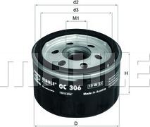 KNECHT OC 306 - Масляный фильтр parts5.com