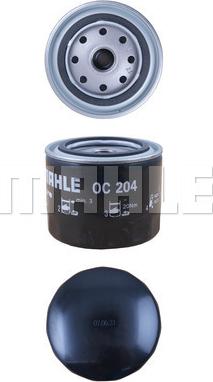 KNECHT OC 204 - Oil Filter parts5.com