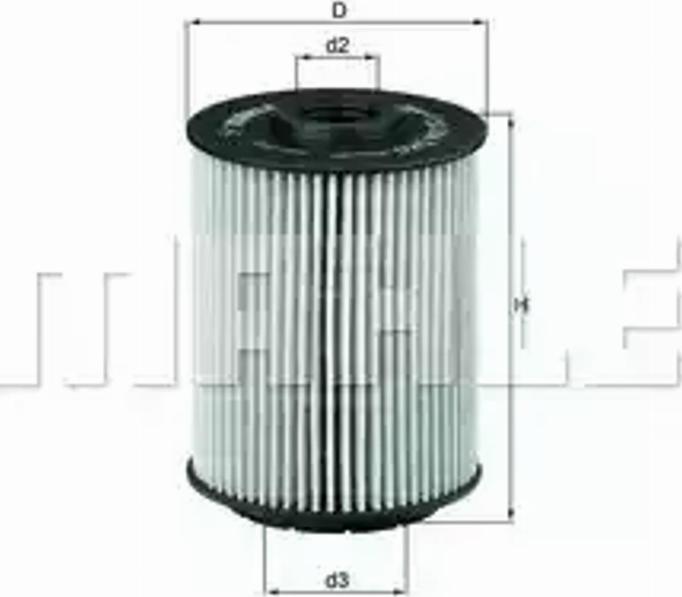 KNECHT OX 356D - Масляный фильтр parts5.com