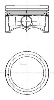 Kolbenschmidt 99792600 - Поршень parts5.com