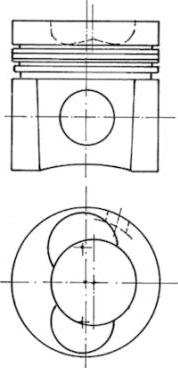 Kolbenschmidt 94412600 - Поршень parts5.com