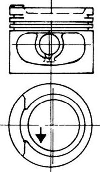 Kolbenschmidt 93928600 - Поршень parts5.com