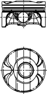 Kolbenschmidt 40420600 - Поршень parts5.com