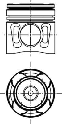 Kolbenschmidt 40162601 - Поршень parts5.com