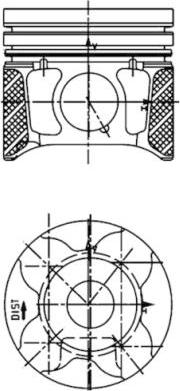 Kolbenschmidt 40179610 - Поршень parts5.com