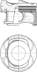 Kolbenschmidt 40883600 - Поршень parts5.com