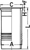 Kolbenschmidt 89926110 - Гильза цилиндра parts5.com