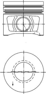 Kolbenschmidt 40387600 - Поршень parts5.com