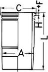 Kolbenschmidt 89389110 - Гильза цилиндра parts5.com