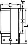 Kolbenschmidt 89735110 - Гильза цилиндра parts5.com