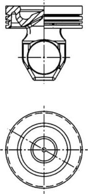 Kolbenschmidt 40368600 - Поршень parts5.com