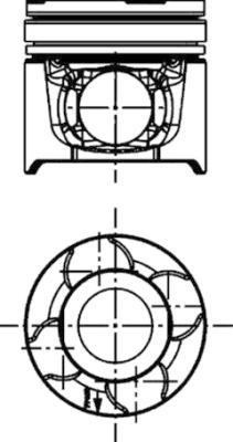 Kolbenschmidt 40217600 - Поршень parts5.com