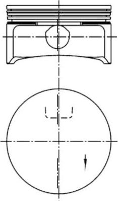 Kolbenschmidt 99741601 - Поршень parts5.com