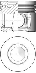 Kolbenschmidt 41493600 - Поршень parts5.com