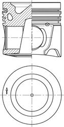 Kolbenschmidt 41805600 - Поршень parts5.com