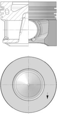 Kolbenschmidt 41264600 - Поршень parts5.com