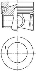 Kolbenschmidt 41271600 - Поршень parts5.com