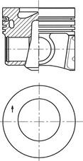 Kolbenschmidt 41708600 - Поршень parts5.com