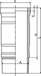 Kolbenschmidt 89901110 - Гильза цилиндра parts5.com