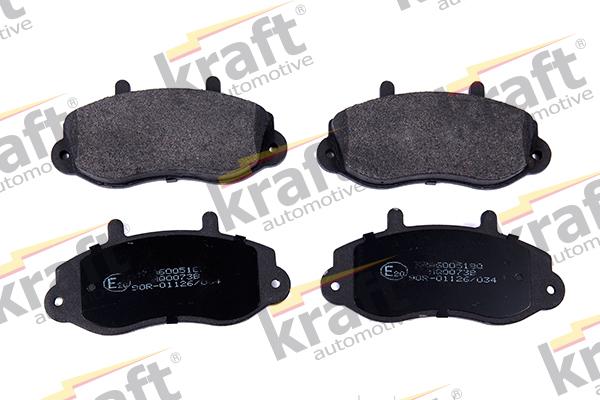 KRAFT AUTOMOTIVE 6005180 - Brake Pad Set, disc brake parts5.com